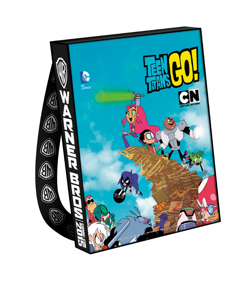 TEEN TITANS GO! Official Comic-Con 2015 Bag [TM & (c) Warner Bros. Entertainment Inc. All Rights Reserved.]