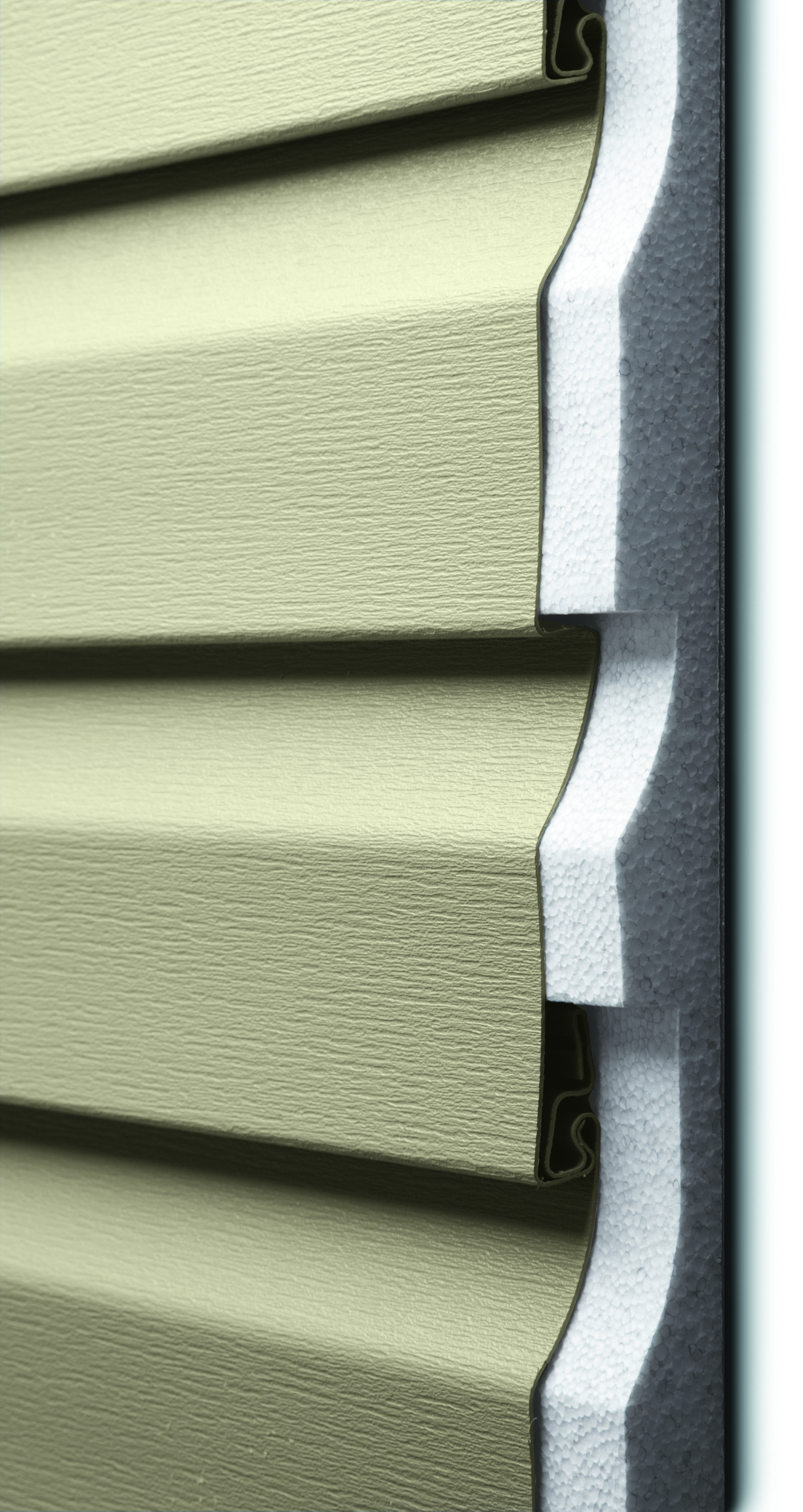 Energy-efficient siding