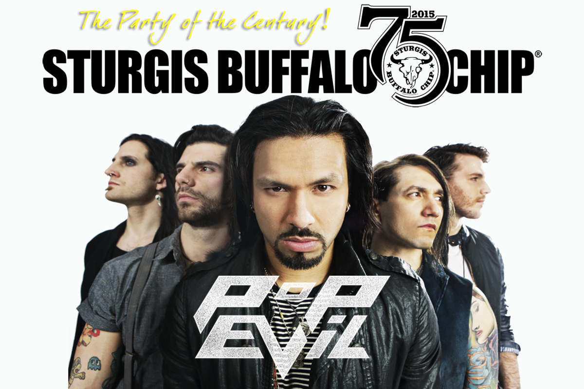 Pop Evil will perform Friday, July 24 at the Surgis Buffalo Chip's first ever Free Pre-Rally Party.