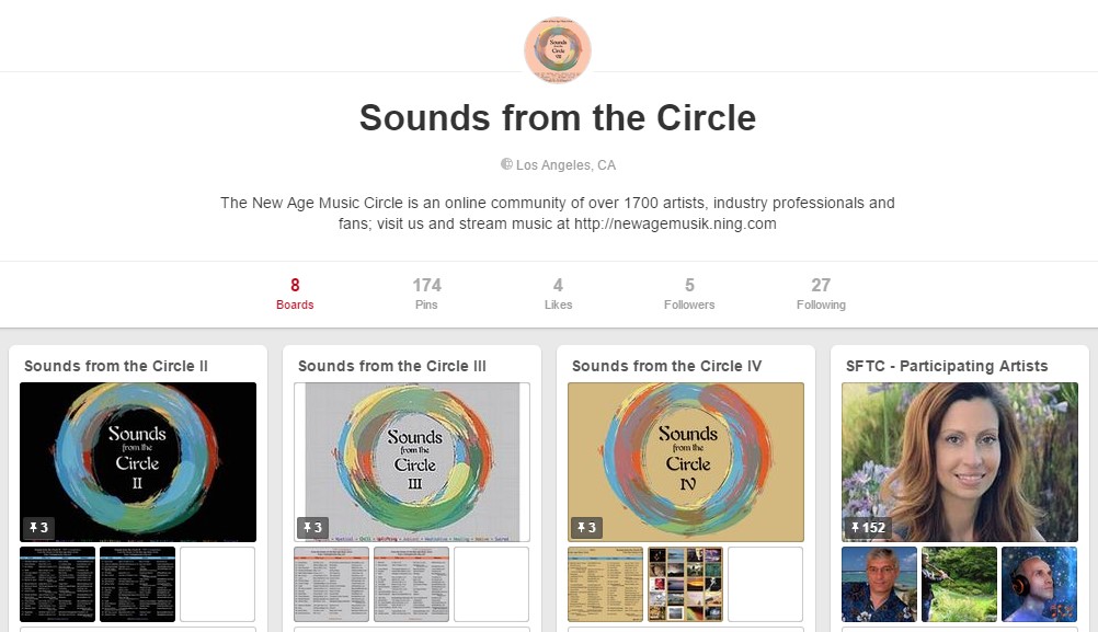 Sounds from the Circle: now on Pinterest