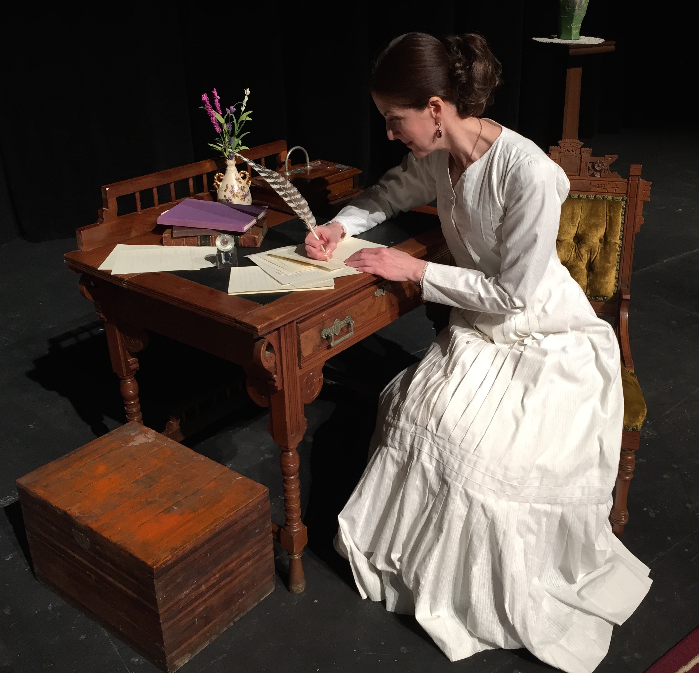 Catherine Glynn as Emily Dickinson