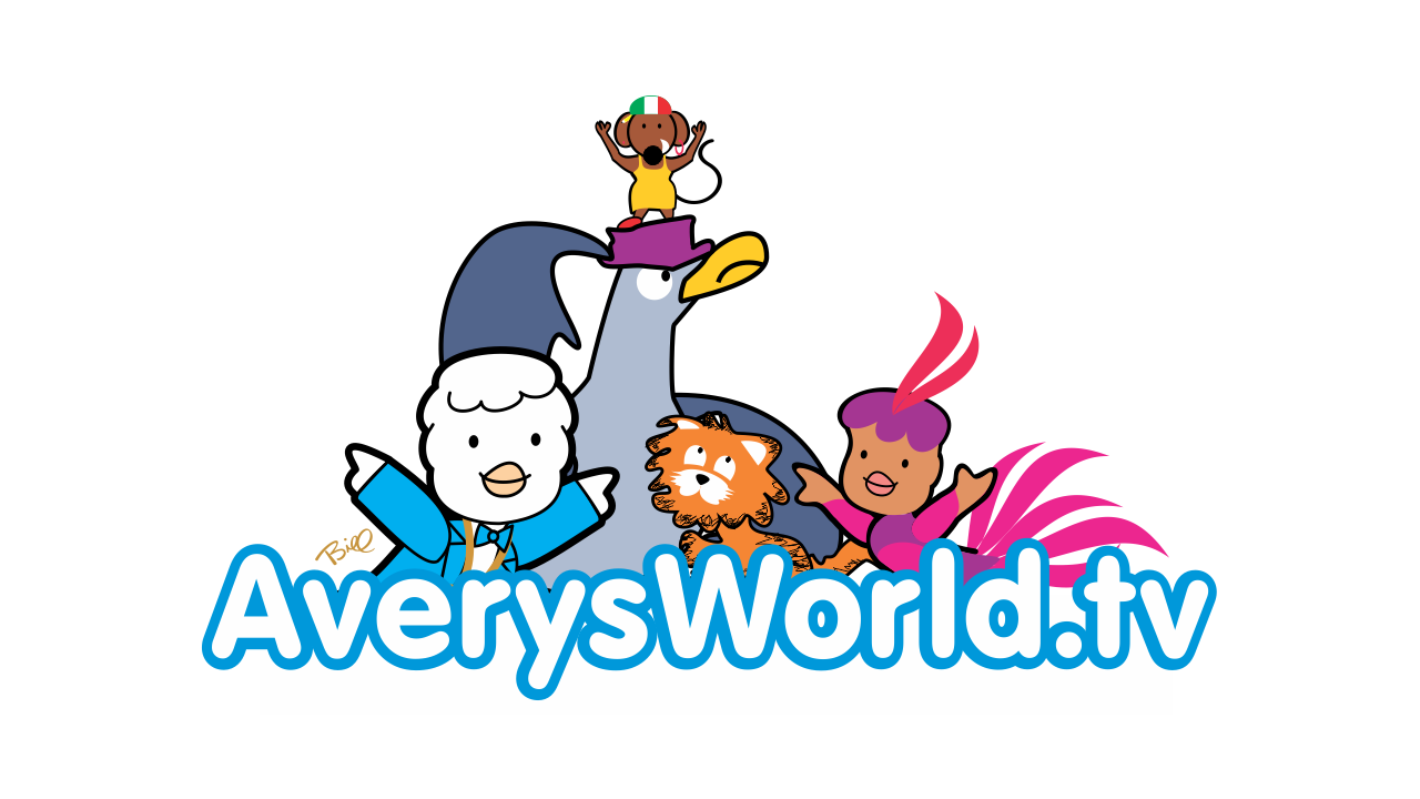 "Avery's World" characters are designed to appeal to young children