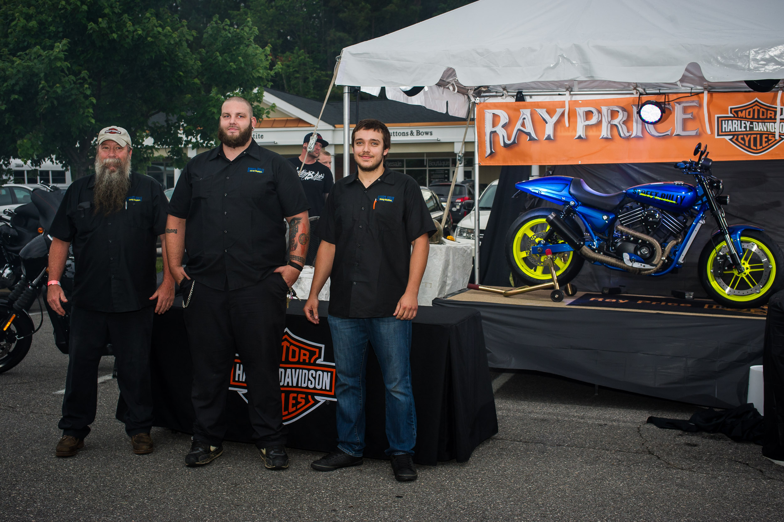 The Ray Price Harley-Davidson team reveals its "Street Bully" entry into Harley's Custom Kings competition.