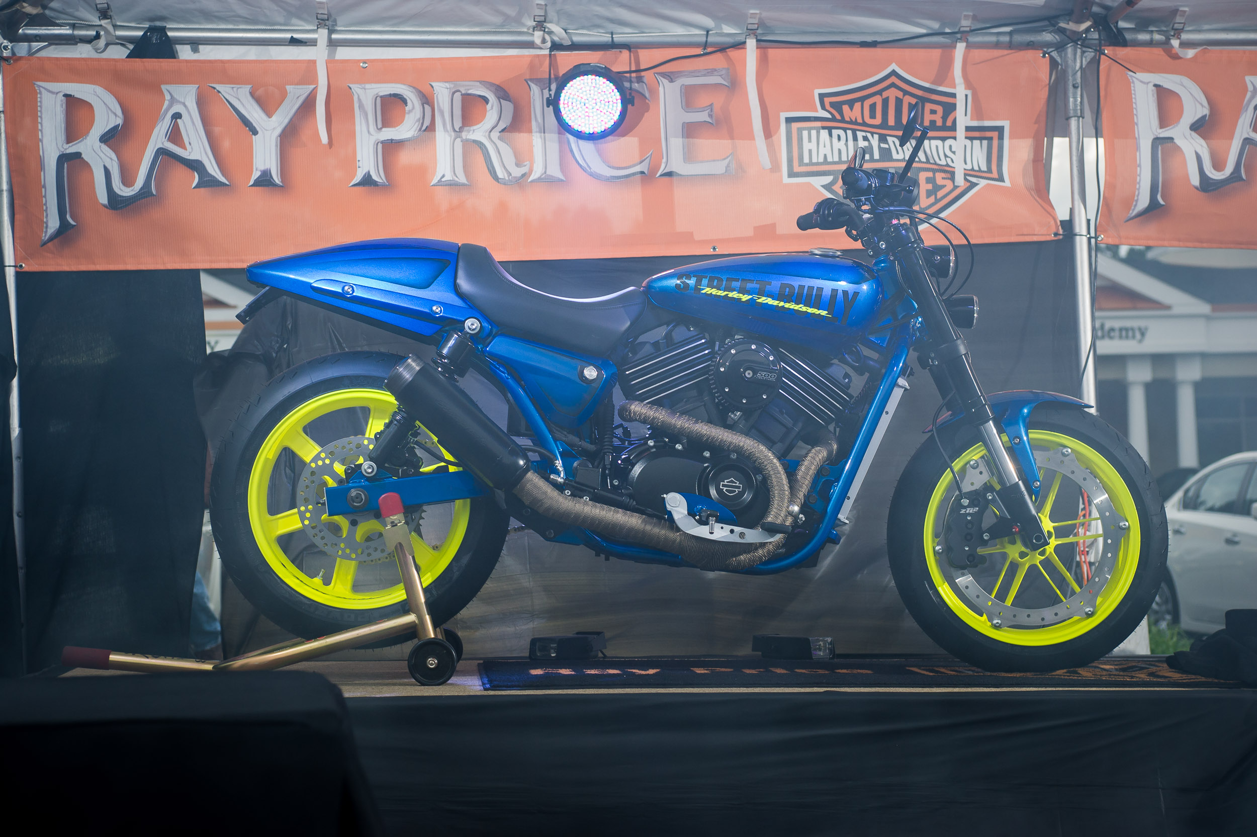 Ray Price Harley-Davidson reveals its customized Street 750 for Harley's Custom Kings competition.
