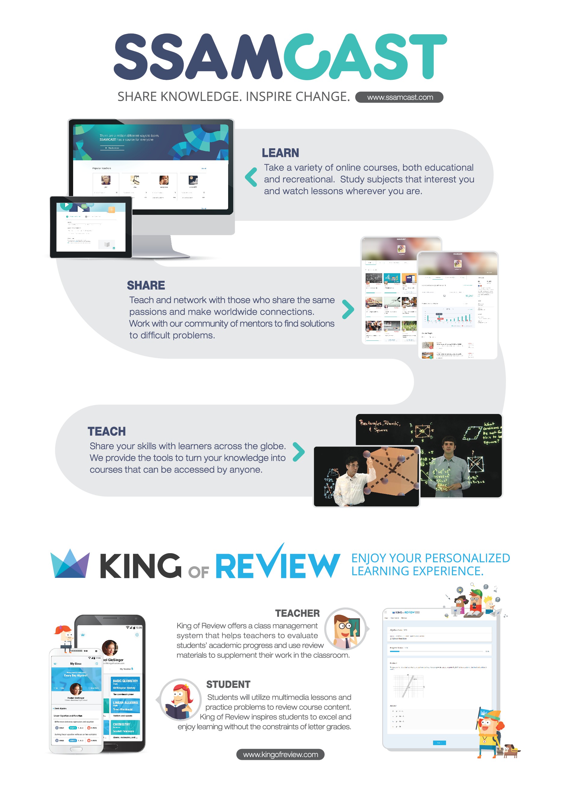 Teracle Product: SSAMCAST Brochure