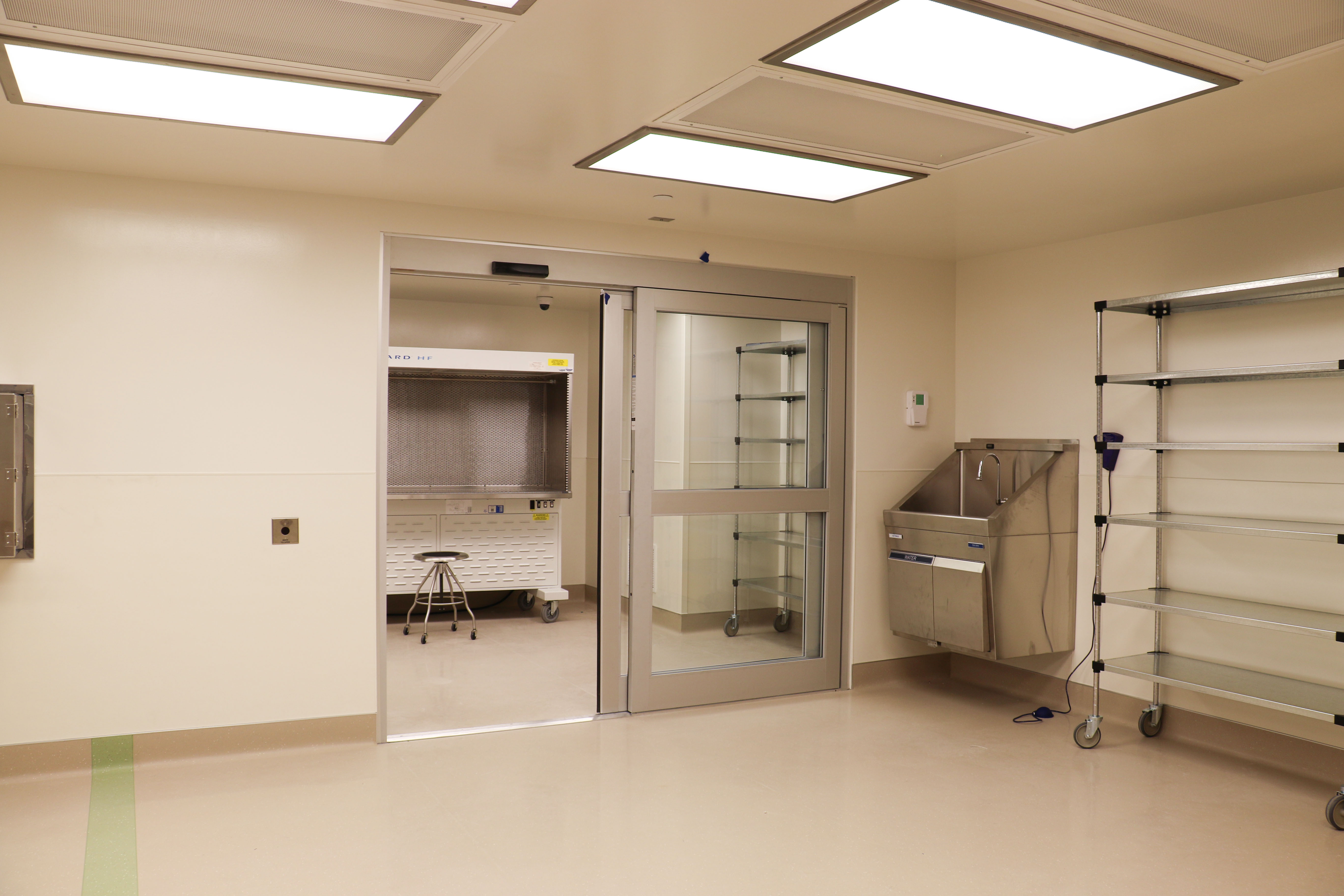 The pharmacy was renovated from an existing lab in the North Colorado Medical Center
