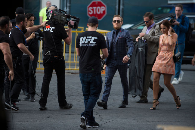 Monster Energy's Conor McGregor heading into UFC 189