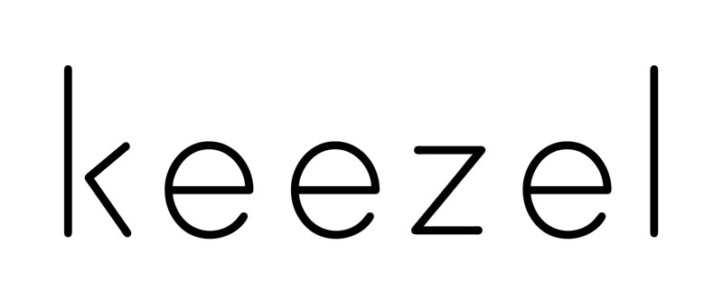 Keezel logo white
