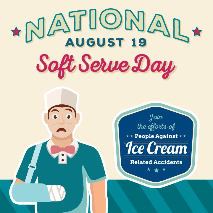 National Soft Serve Day August 19