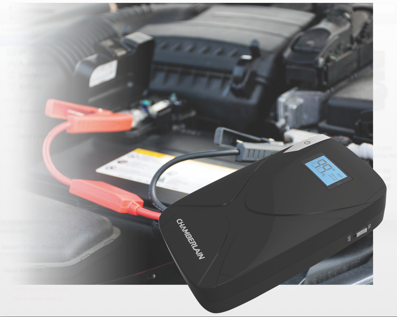 Chamberlain Automotive Portable Jump Starter