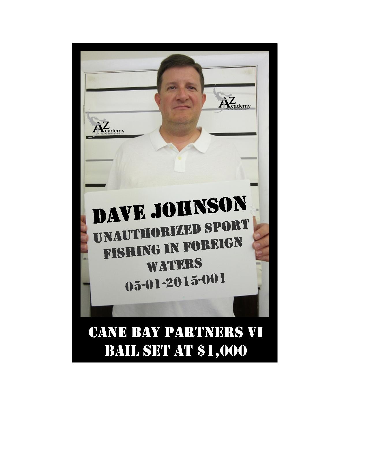 David Johnson “Arrested” For AZ Academy’s Jail Or Bail Fundraiser