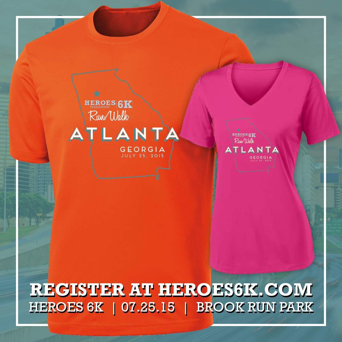 Heroes in Recovery Atlanta 6k 7/25/15