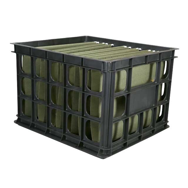 Set of 6 Plastic Crates $50.99