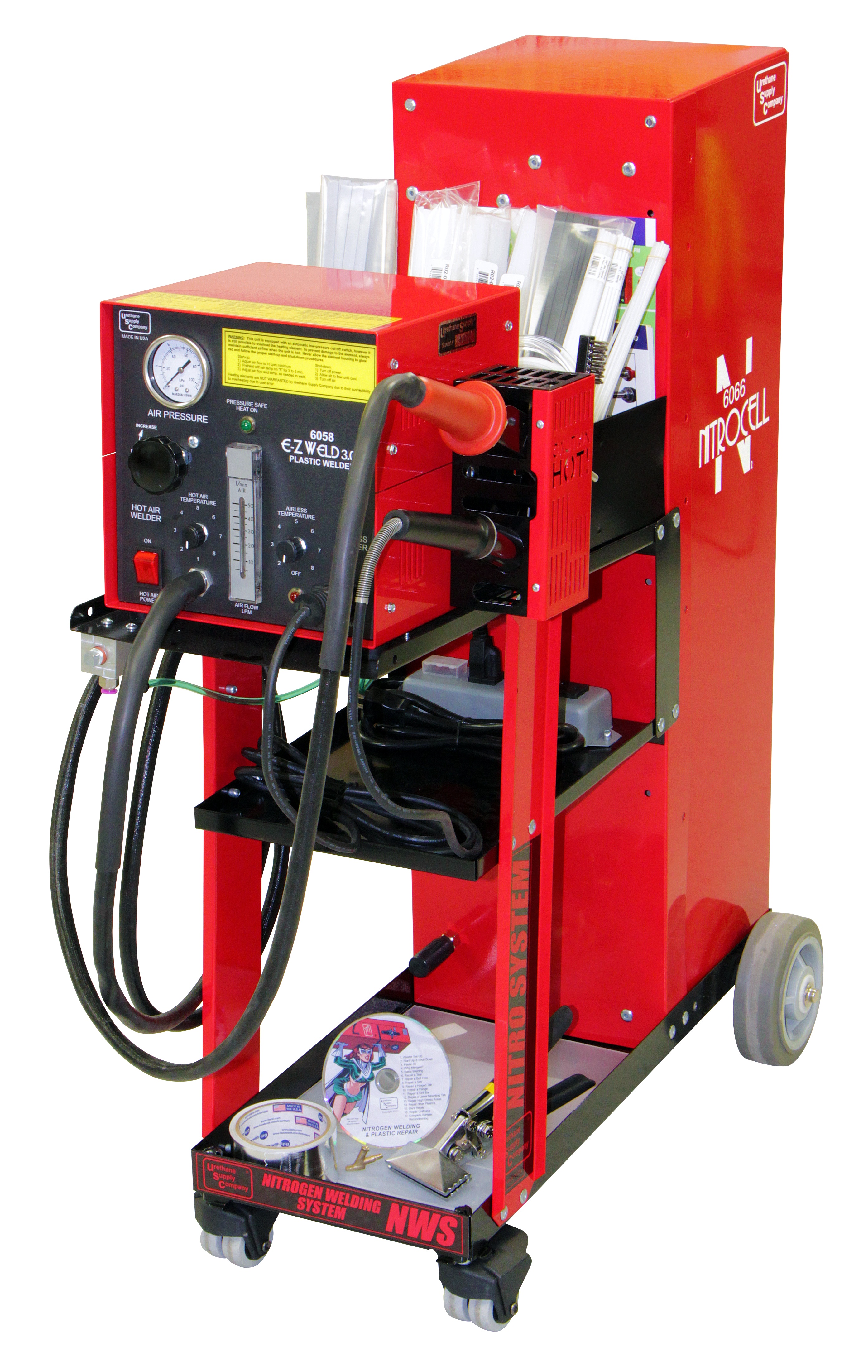 The new 6066-CG Nitrogen Plastic Welder will help collision specialists reduce cycle times and increase their opportunities to do more profitable labor-based repair of plastic components.