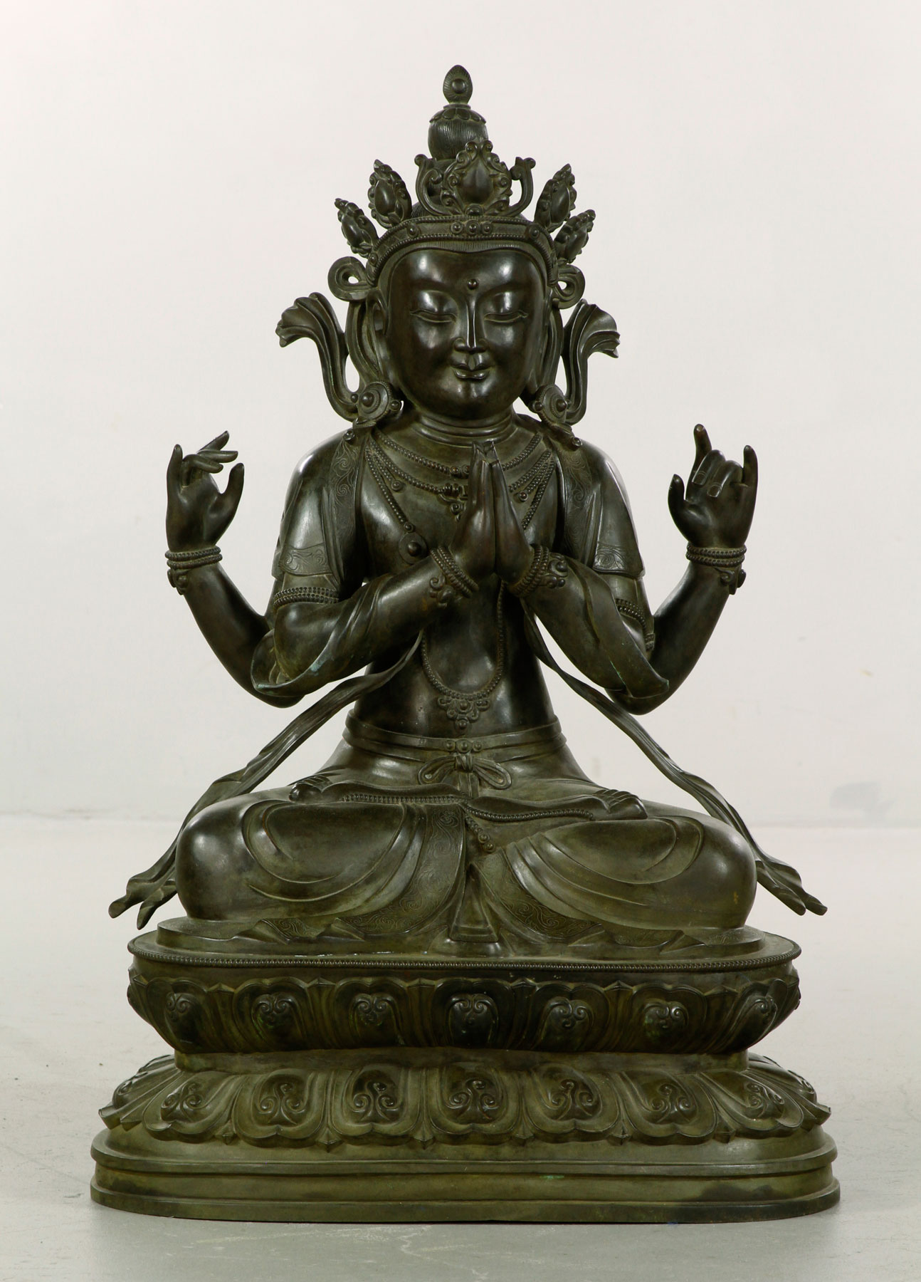 Chinese Bronze Buddha