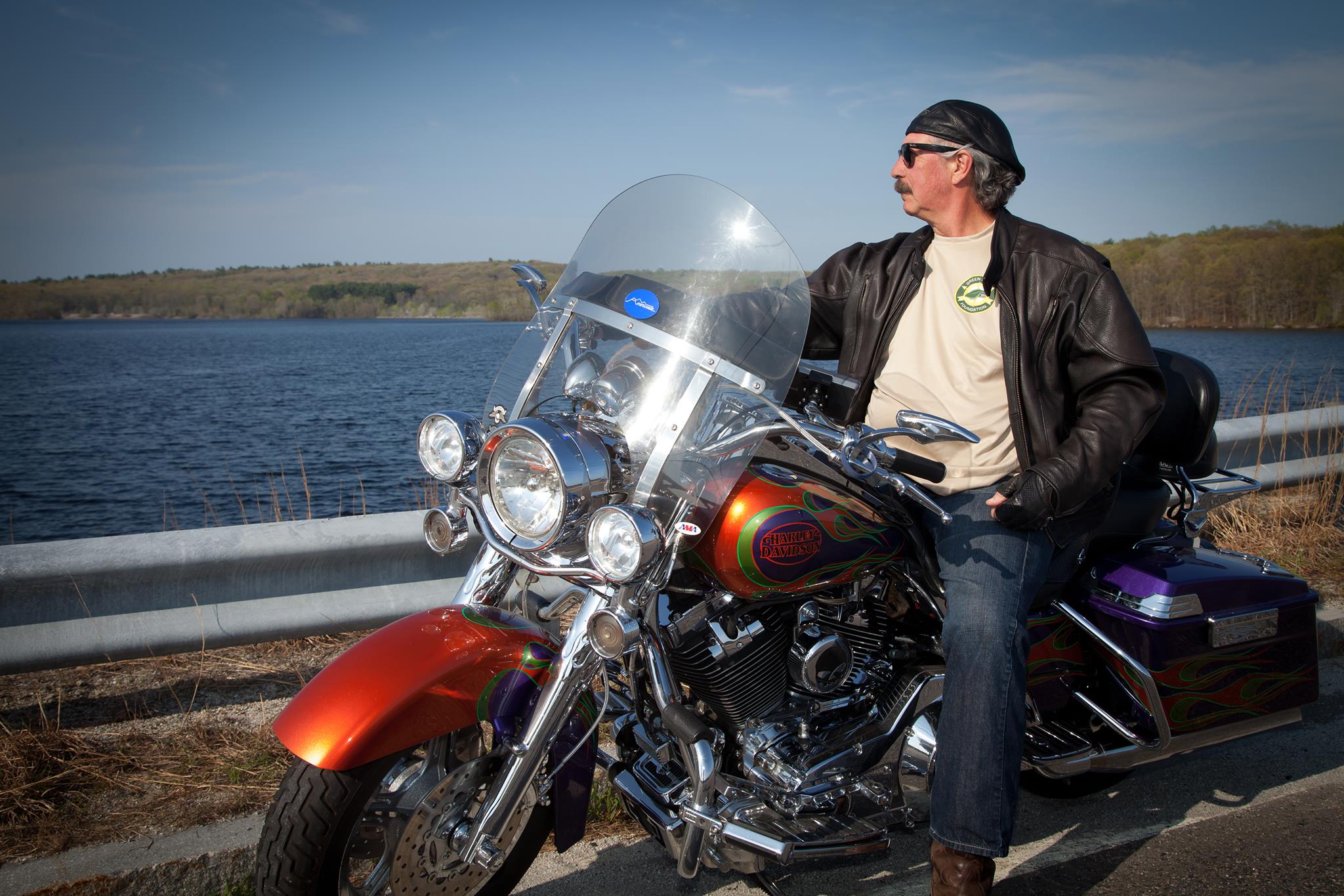 Chuck Furey started June 9, 2015 and will be stopping in Sturgis for the 75th Sturgis Rally for a benefit dinner and concert with Def Leppard where he is raising money for five foundations.