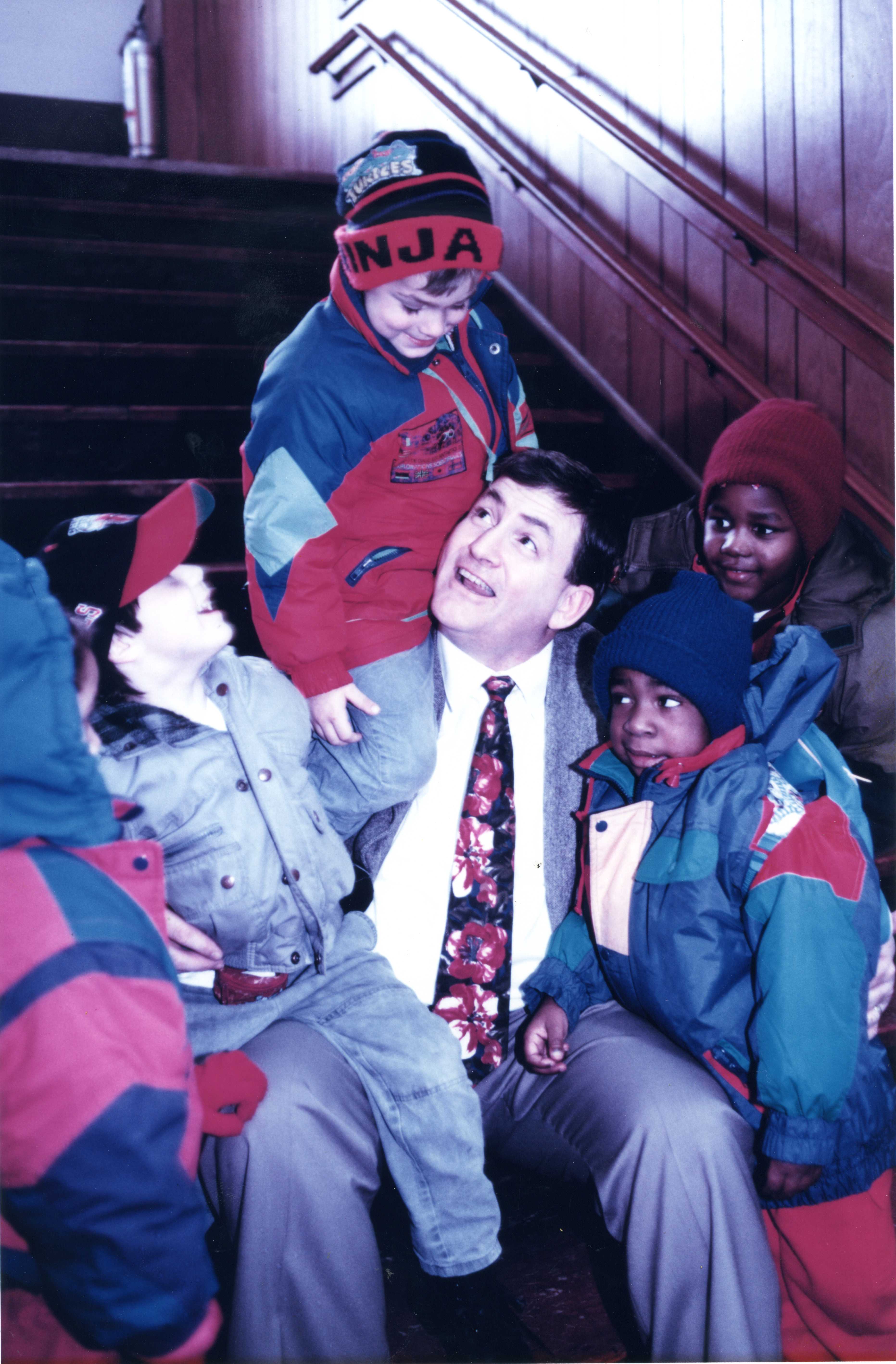 Esselton McNulty in the 1980s at the Pawtucket YMCA