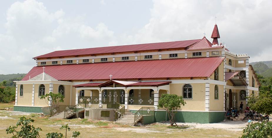 Bon Samaritan Episcopal Church in Bondeau, Haiti.