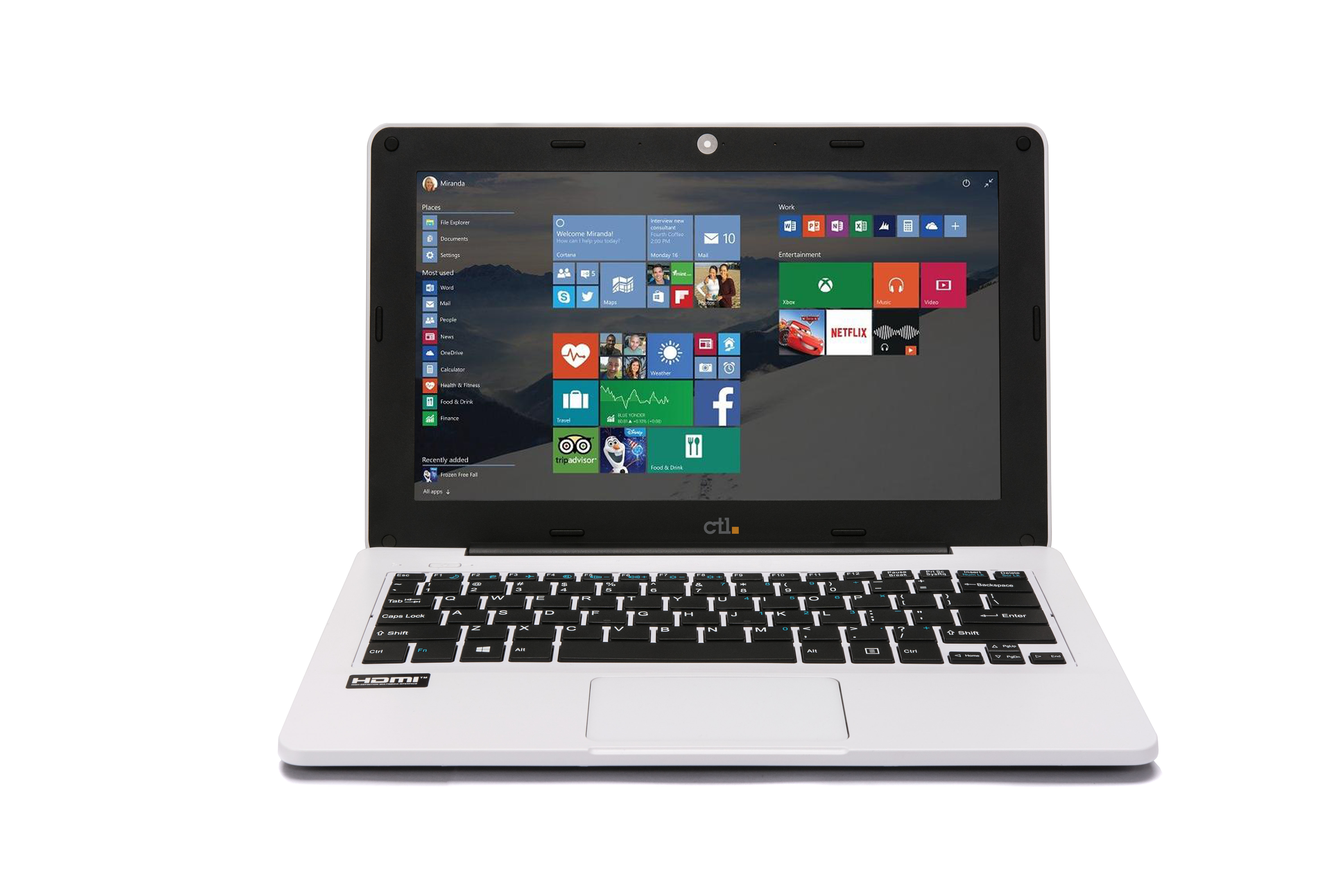 CTL N15 Semi-Rugged Windows 10 Laptop
