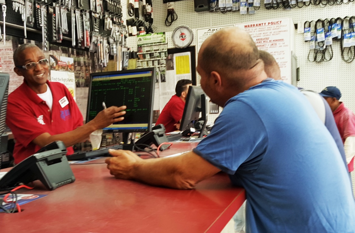 Parts expertise with a smile at Arch Auto Parts, 3354 Atlantic Ave, Brooklyn, NY 11208