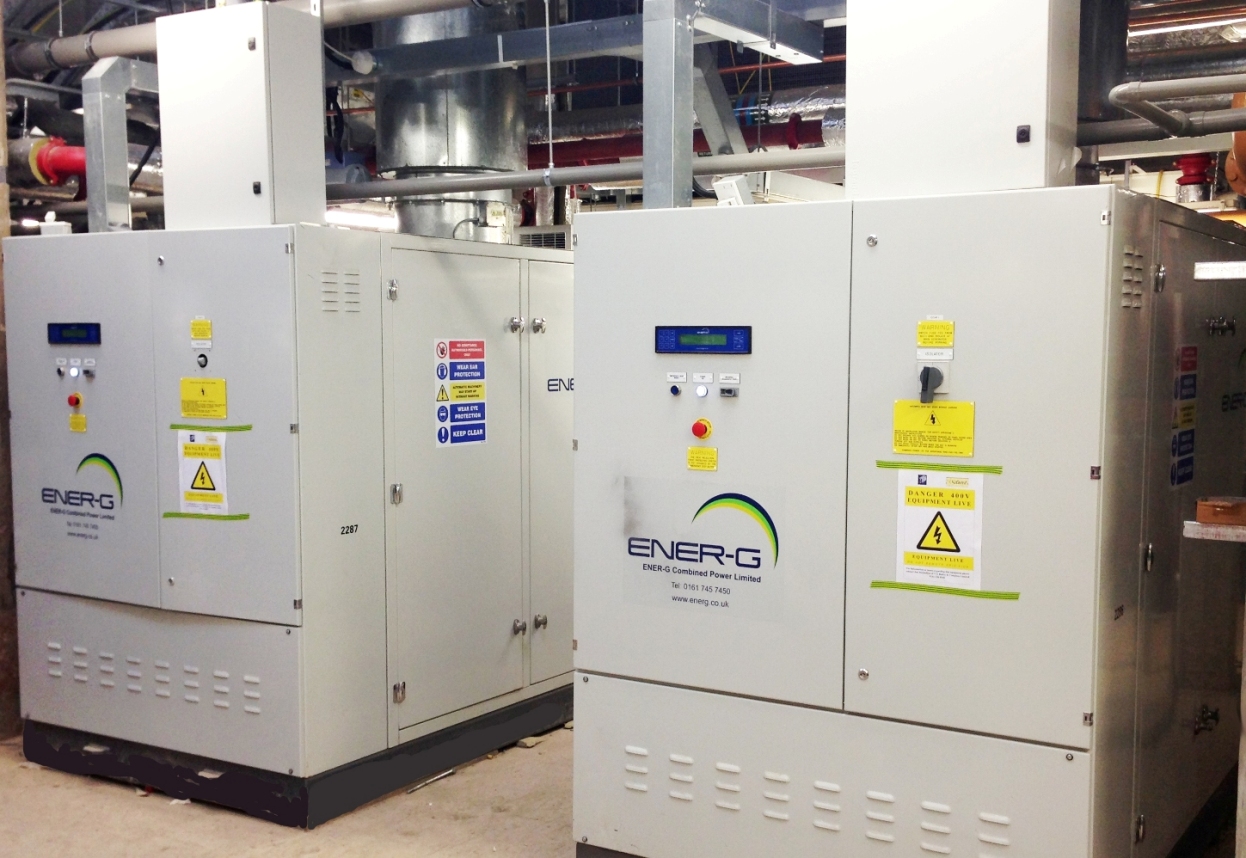 ENER-G CHP systems at Manchester Town Hall Extension