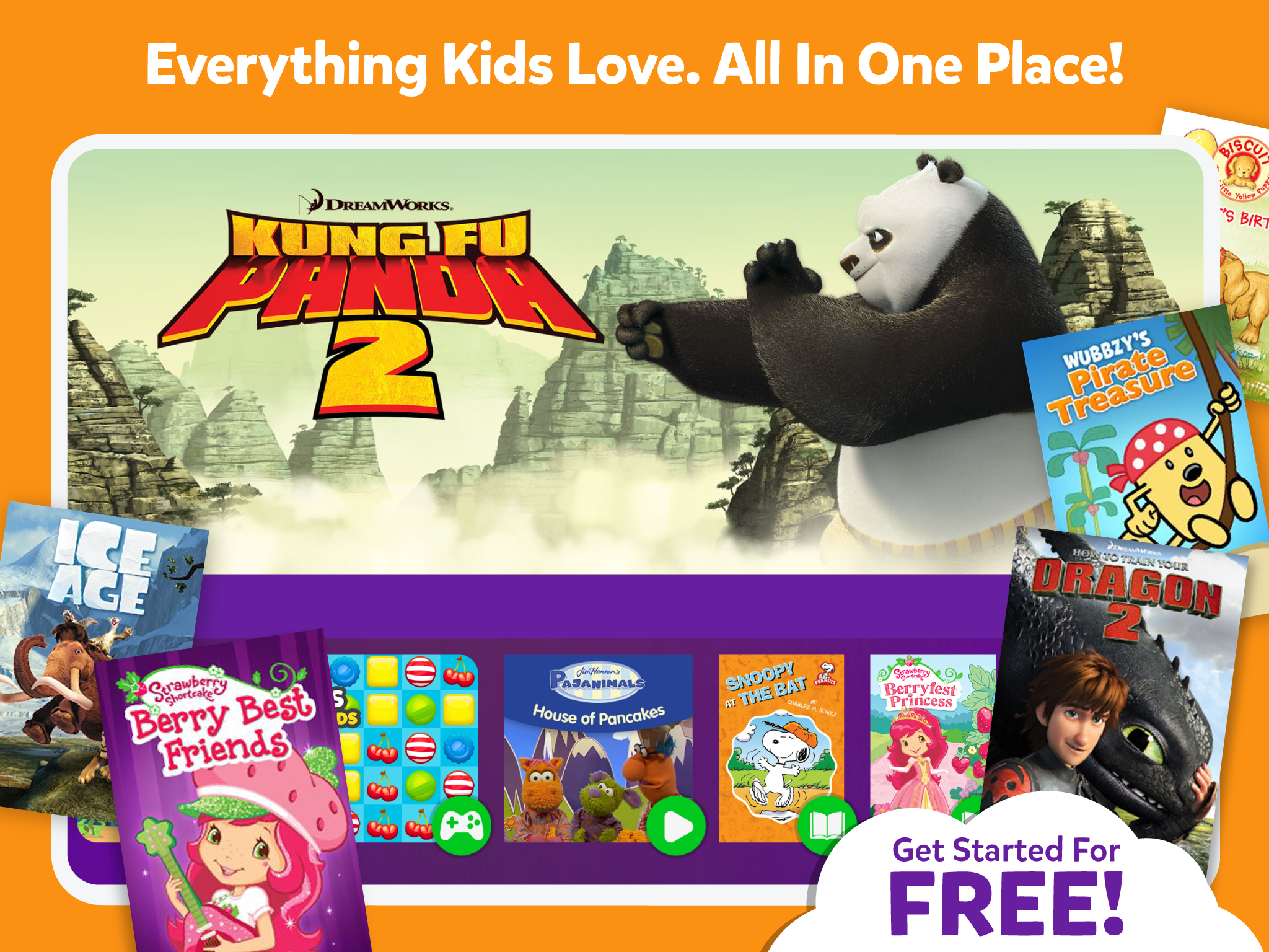Everything Kids Love. All in One Place!
