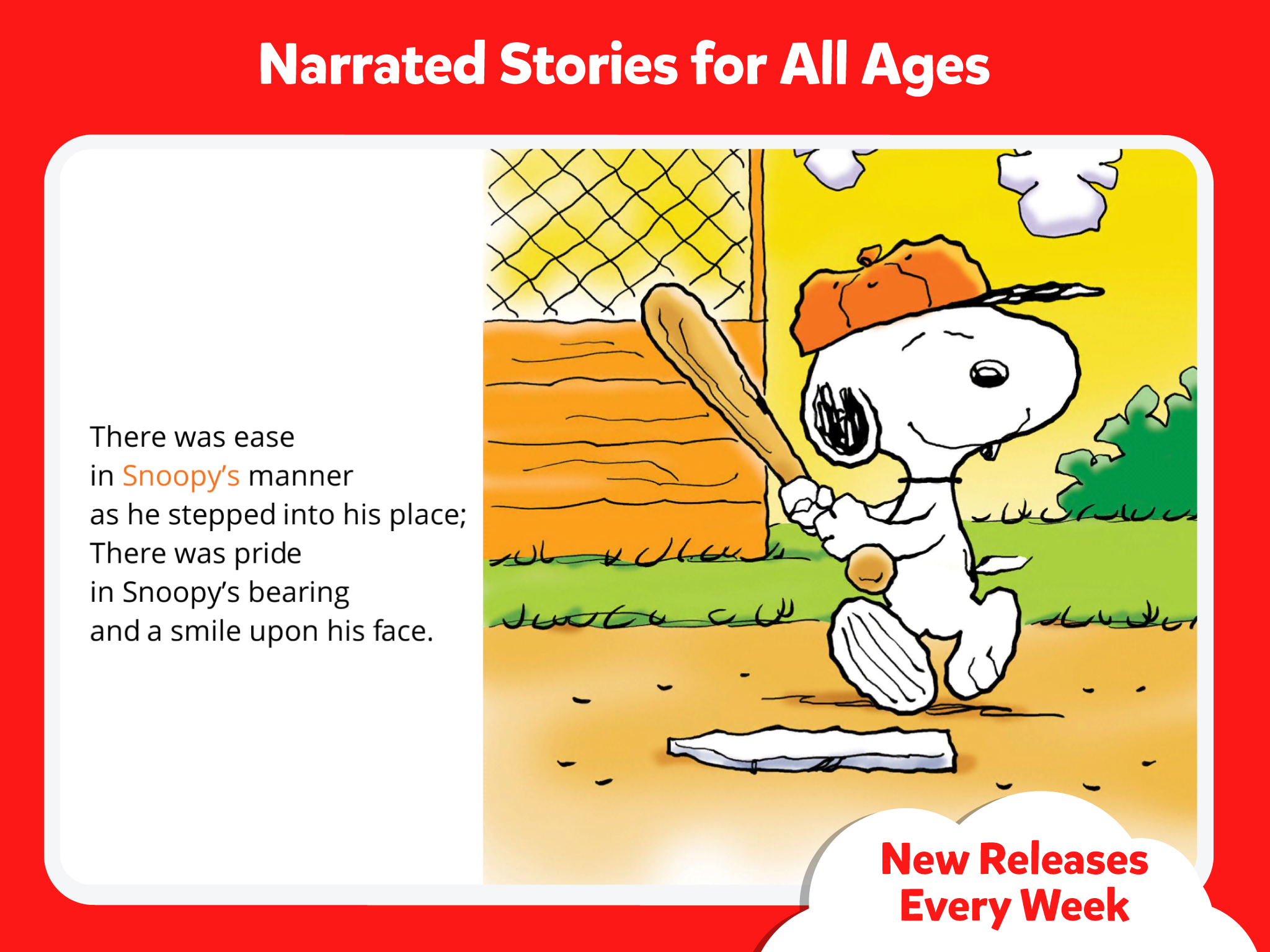Narrated Stories for all Ages!
