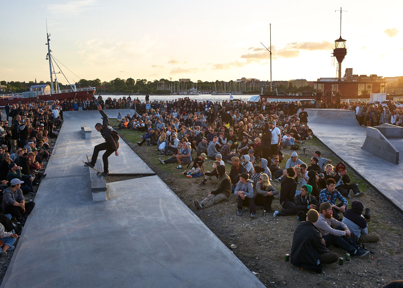Monster Energy's Skateboarders at the Copenhagen Pro