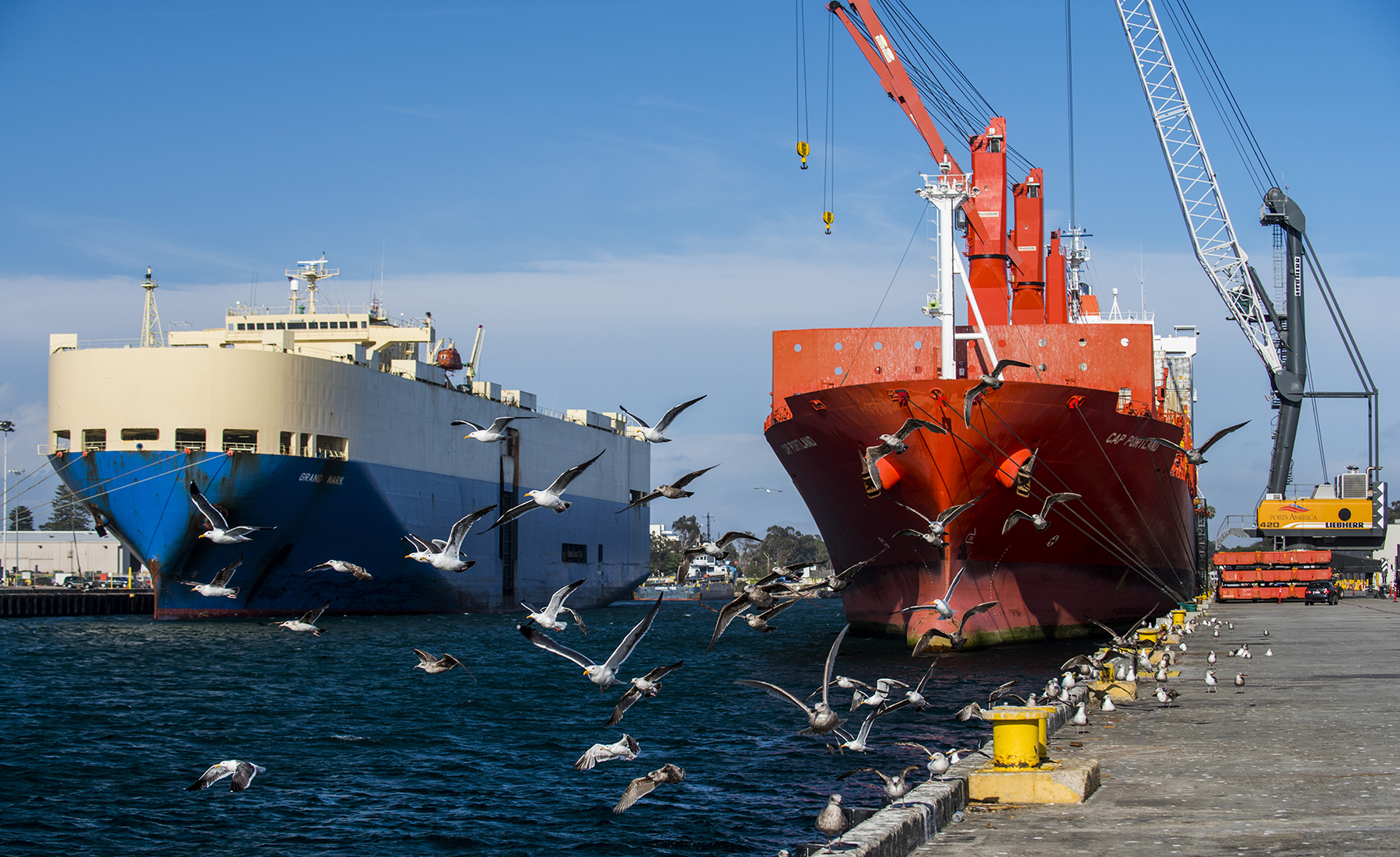 Vessels at Port of Hueneme