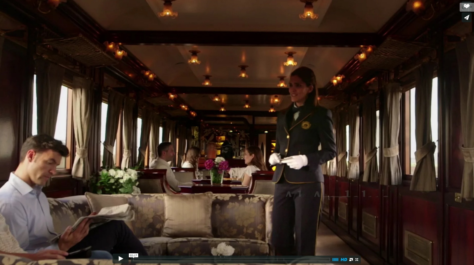 Luxury Train Club video - what is luxury train travel like