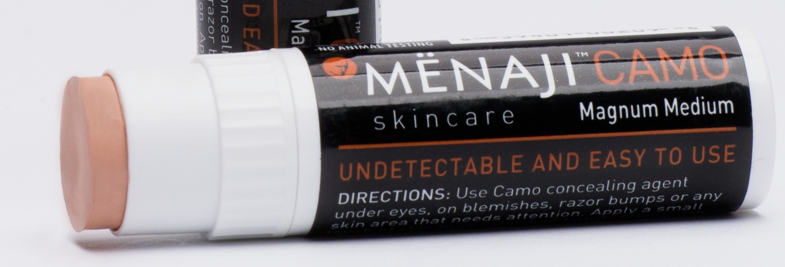 URBAN CAMO by MENAJI undetectable concealer for men from the pros to the world.