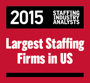 2015 SIA Largest Staffing Firms in US