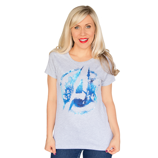 This awesome new Avengers watercolor tee, available at D23, will allow you to assemble many stylish outfits together while using this top as a staple in your geeky wardrobe.