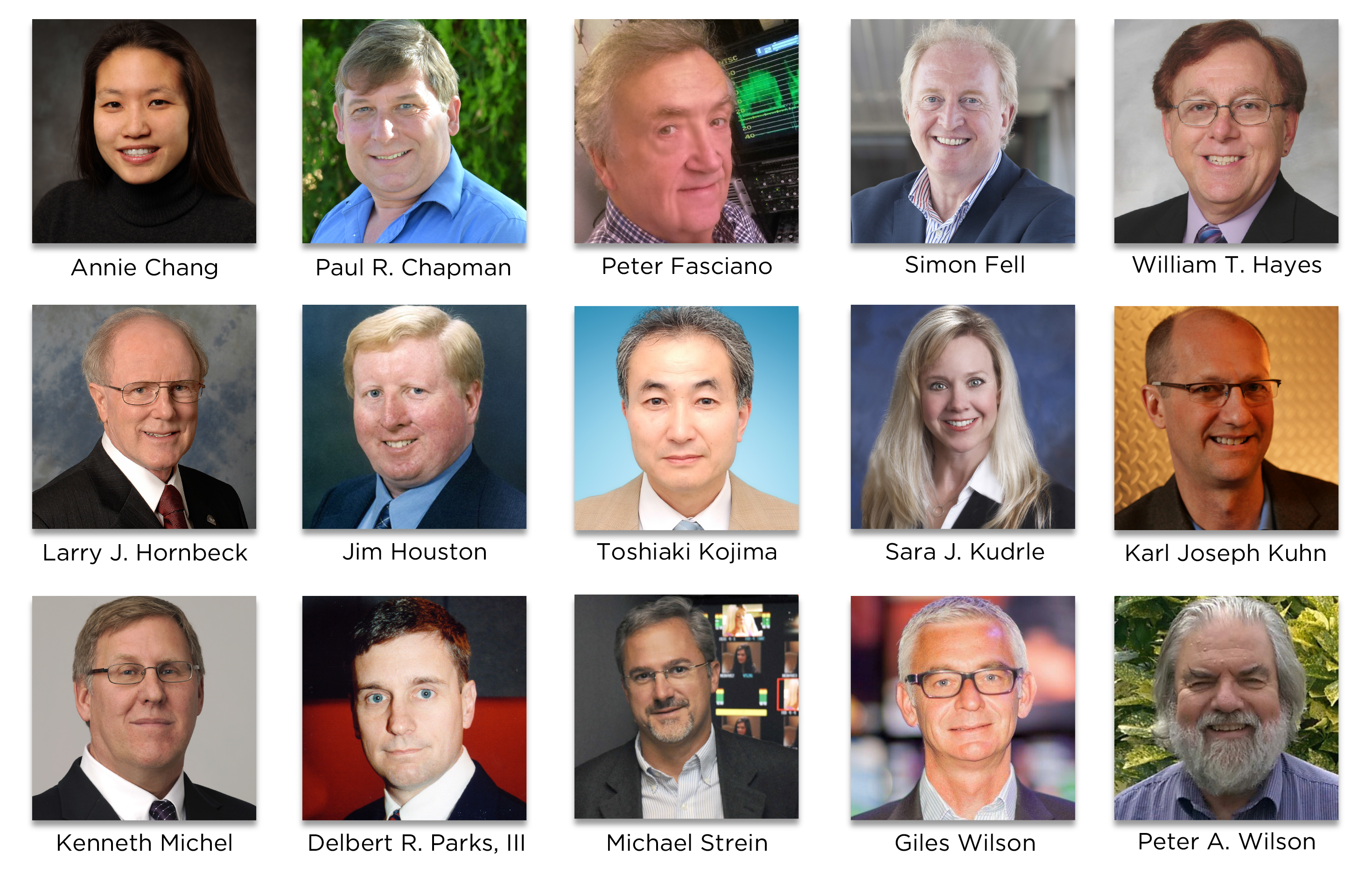 SMPTE 2015 Fellows