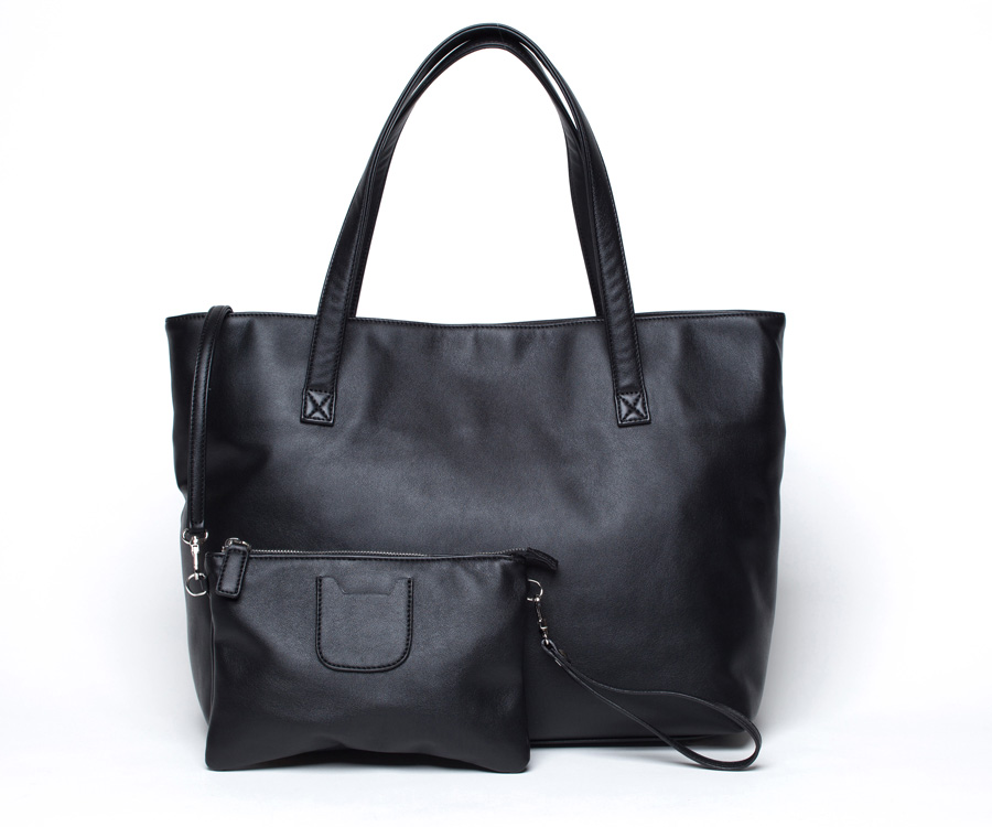 Jill Milan Fall Winter 2015 tote bag in faux leather