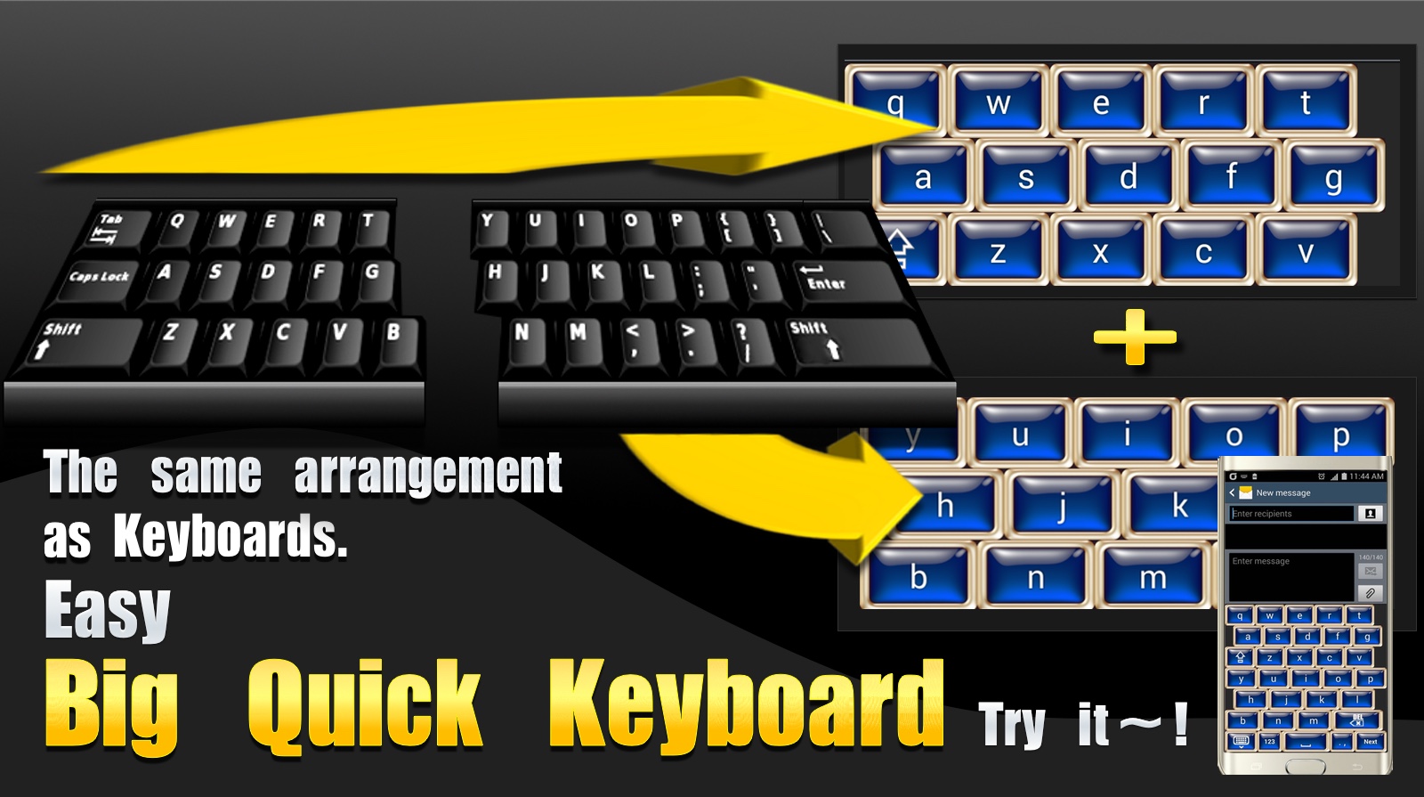 Big Quick Keyboard