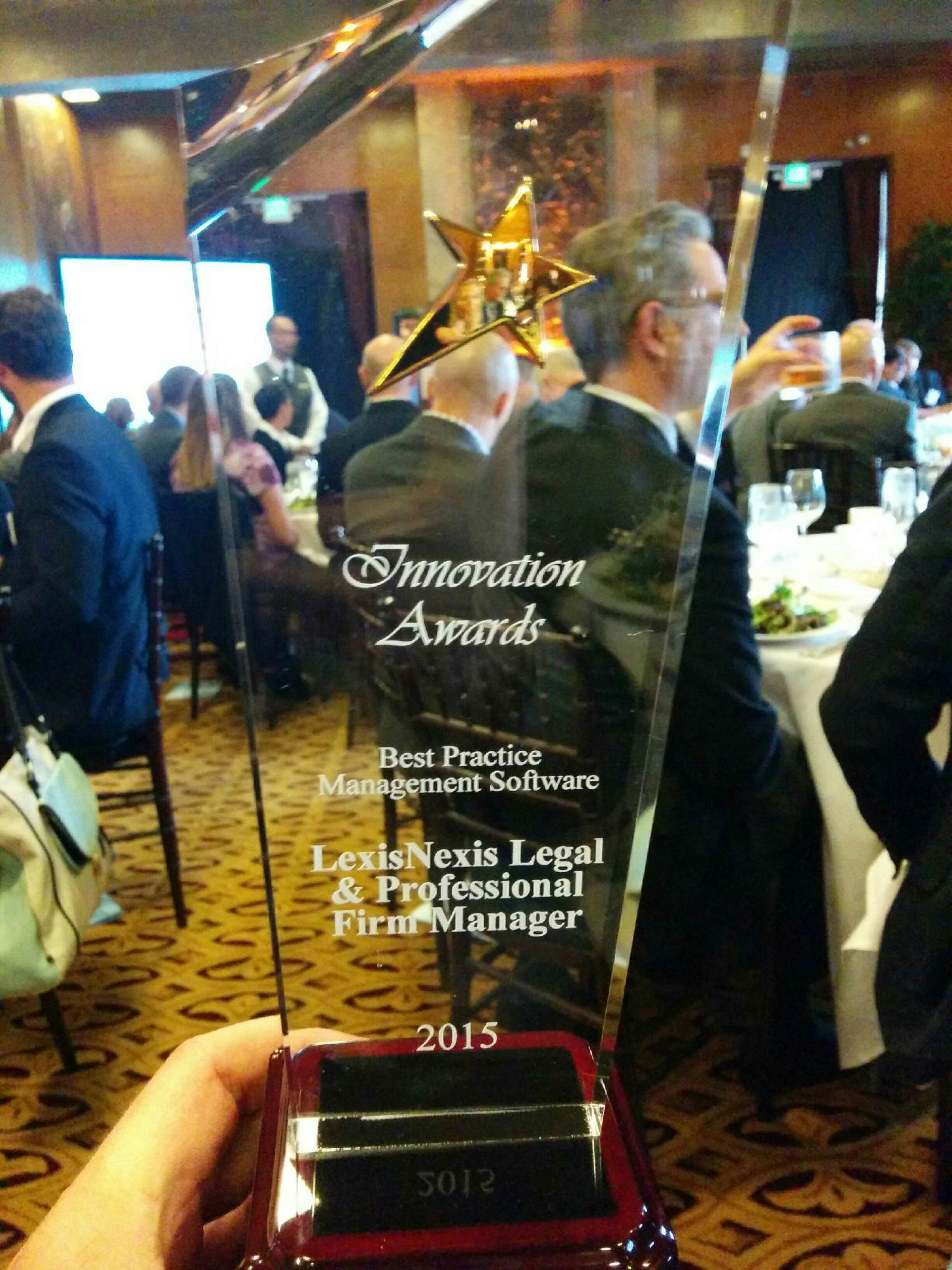 Firm Manager named best practice management software” at the Legaltech News Innovation Awards.
