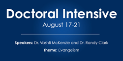 United Theological Seminary Doctoral Intensive August 2015