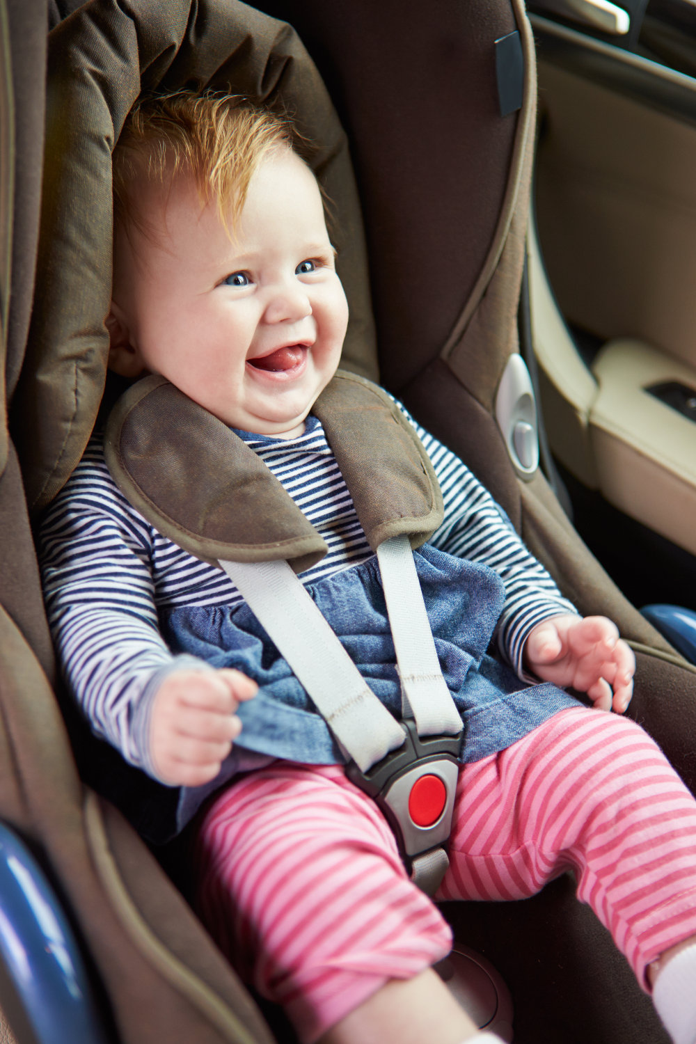 A car seat that protects