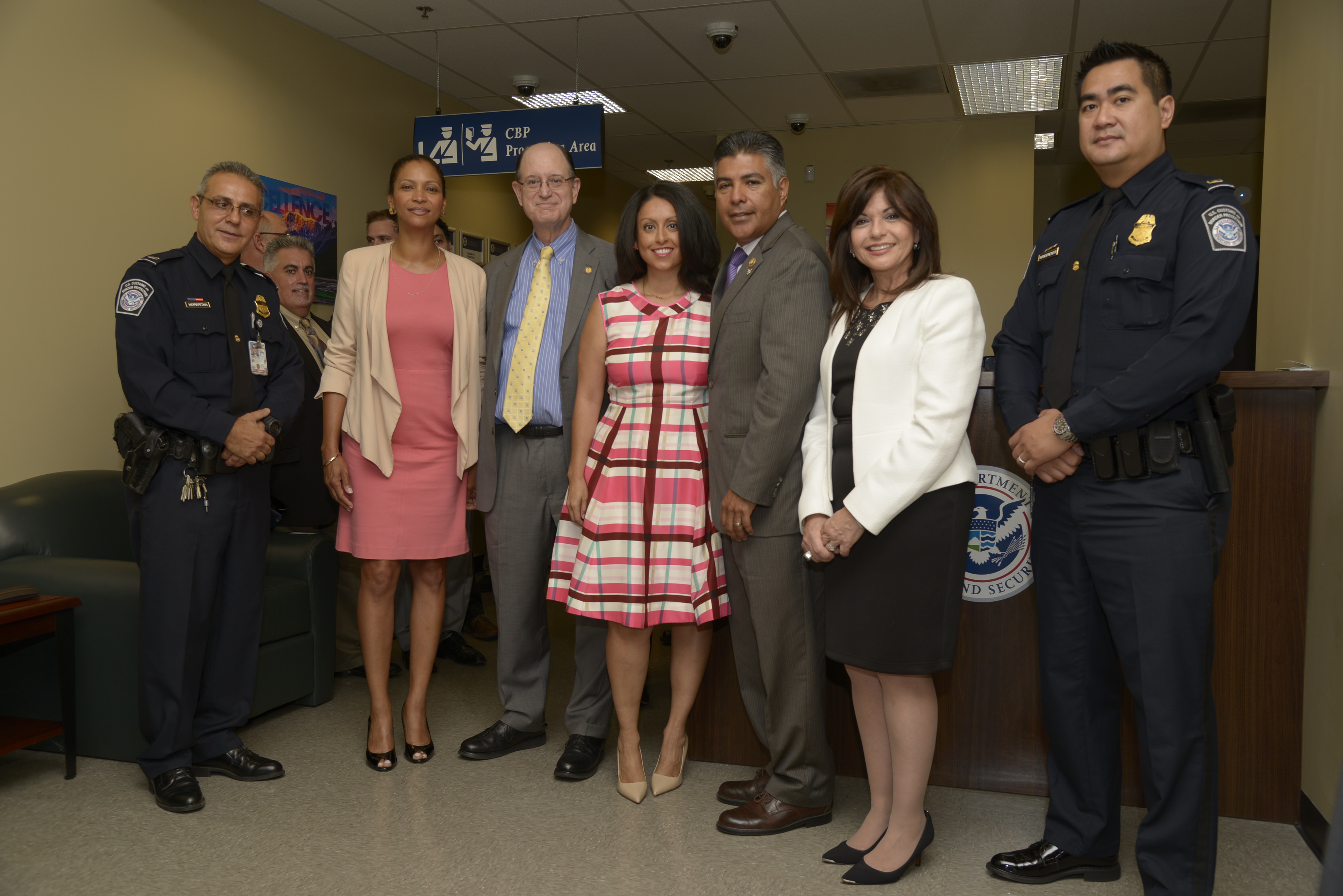 New US Customs and Border Protection grand opening at Van Nuys Airport