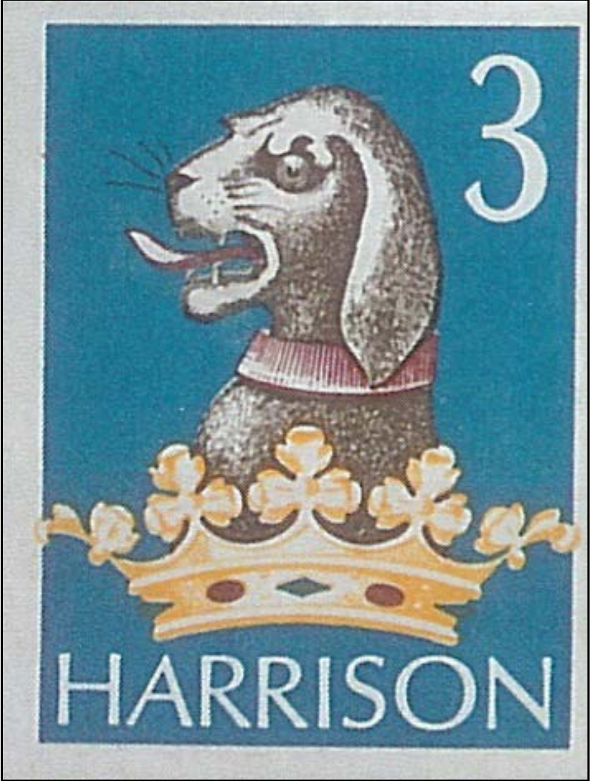 The Harrison family crest