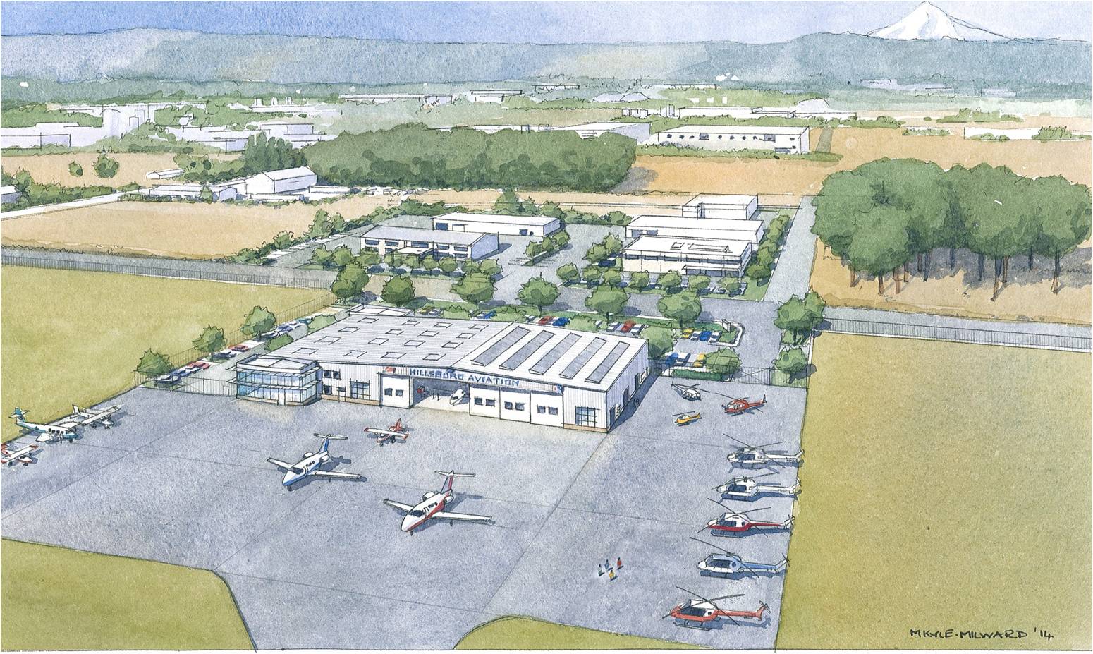 Hillsboro Aviation Corporate Headquarters to Open in Spring 2016