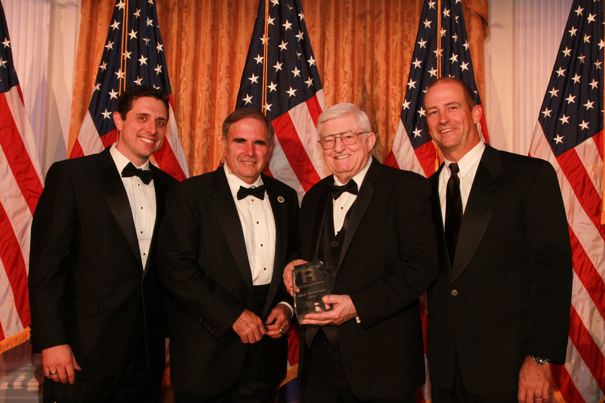 Jack "Coach" Fullerton Receives the Rohny Award 2014