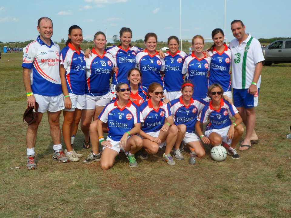 Devlin's company, Scapes Incorporated, sponsored the women's Gaelic Football Team that led to his meeting O'Sullivan
