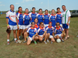 Texas Women's Gaelic Football Team sporting Scapes Incorporated jerseys
