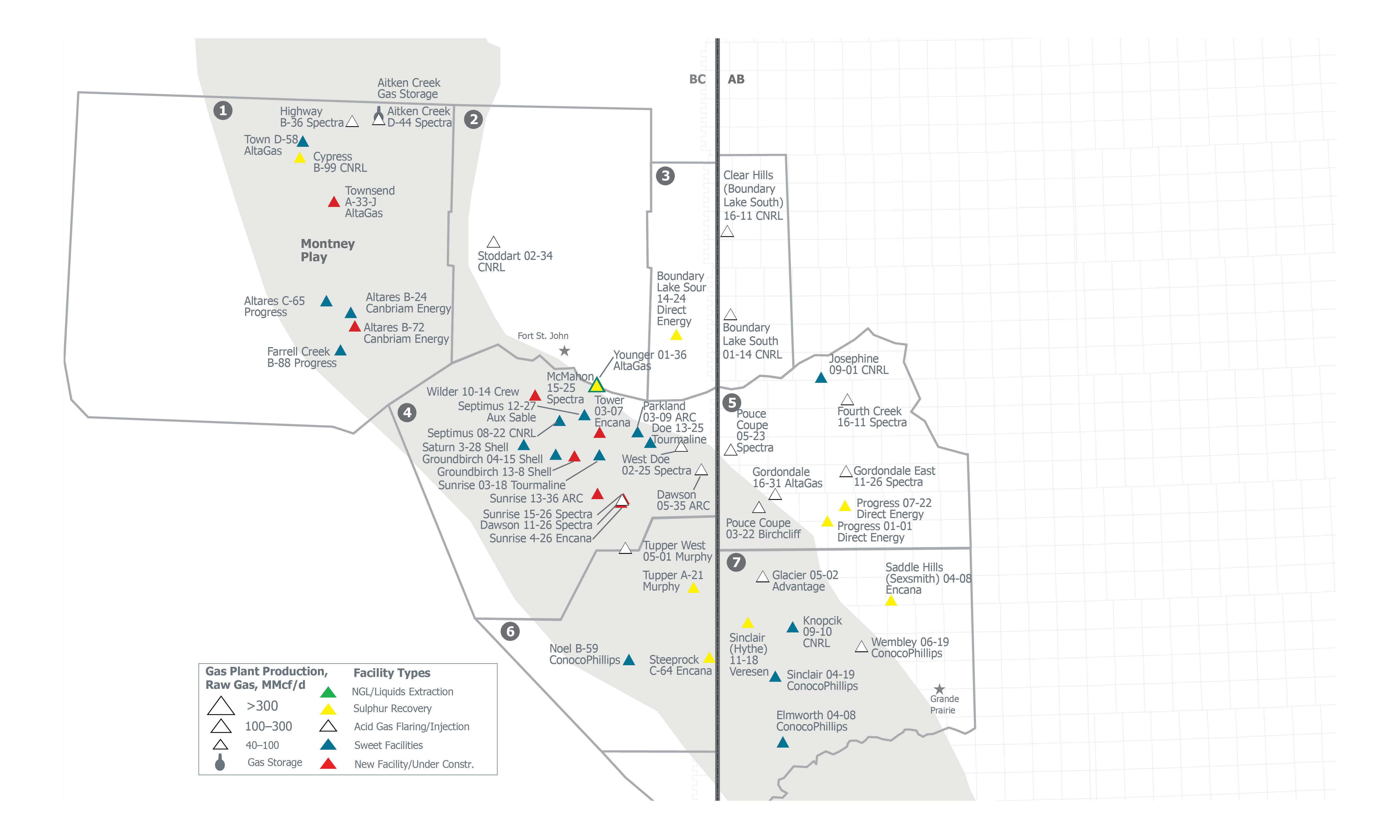 Figure 1. Montney Growth Assessment Area