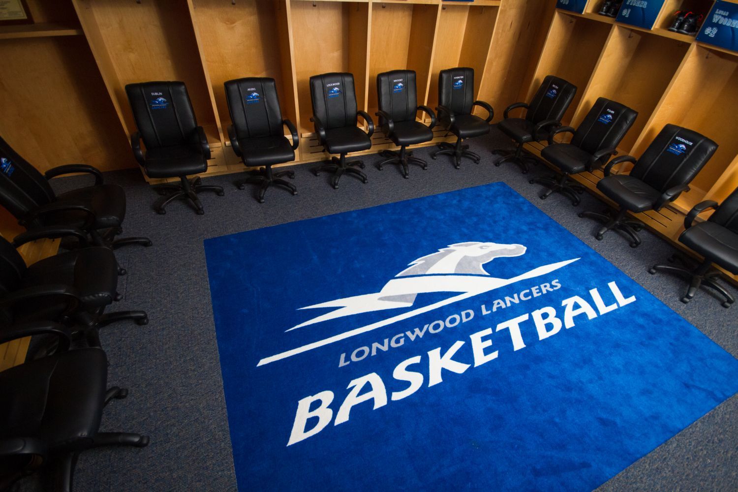 Longwood University Basketball Locker Room