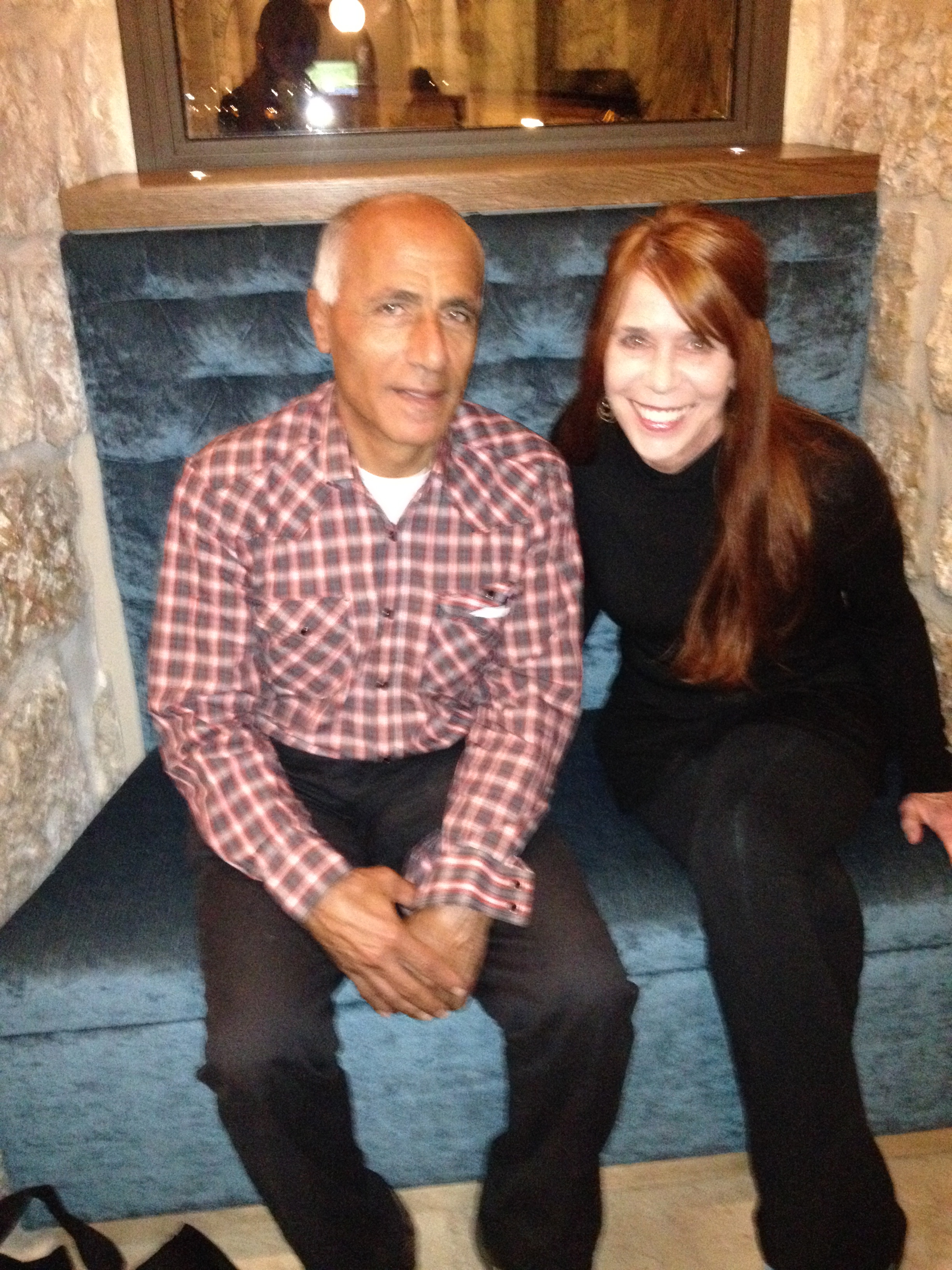 Vanunu and Eileen Fleming, Nov. 2013