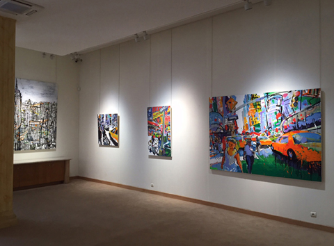 2015 Tom Christopher Exhibition at Galerie Tamenaga in Paris