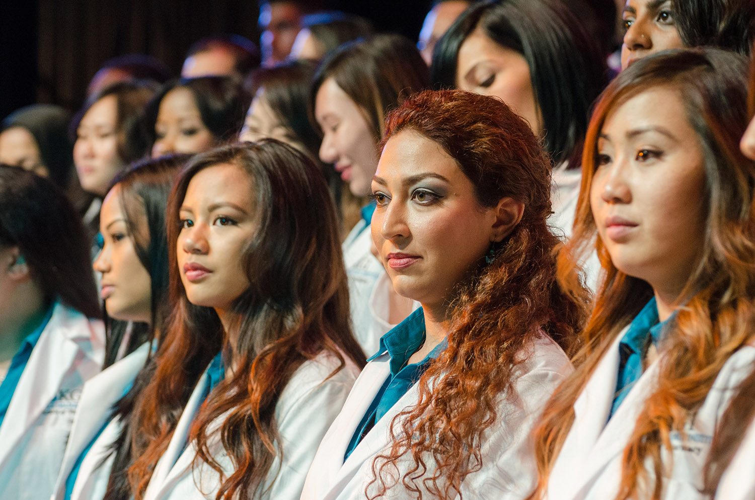 New KGI School of Pharmacy Students at the 2015 White Coat Ceremony.